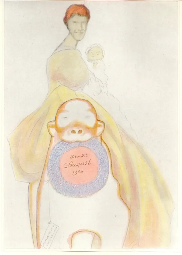 Gulbrasson, Olaf , Donna con bambino