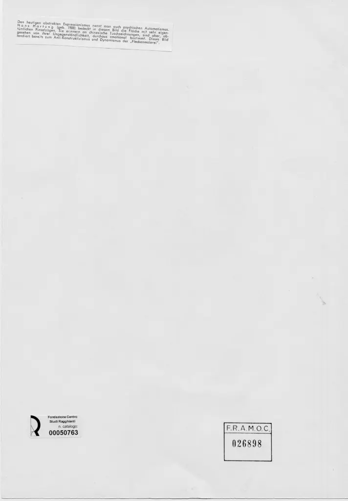 Anonimo, Anonimo , retro