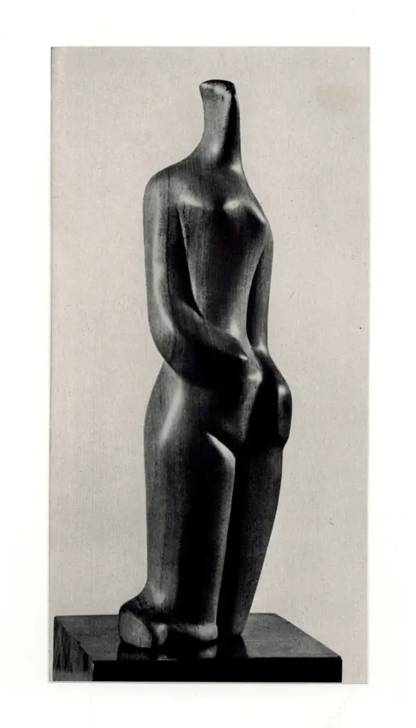 Hartung, Karl , - figura femminile