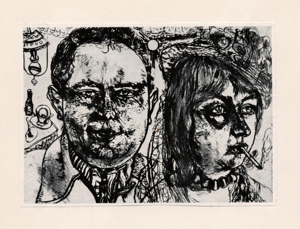Hassebrauk, Ernst , - ritratto di Wolfang e Loni