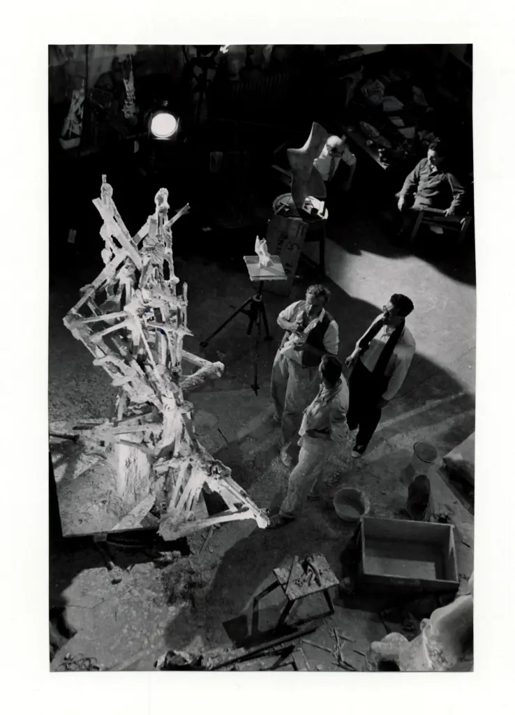 Heiliger, Bernhard , - lo studio berlinese dell'artista