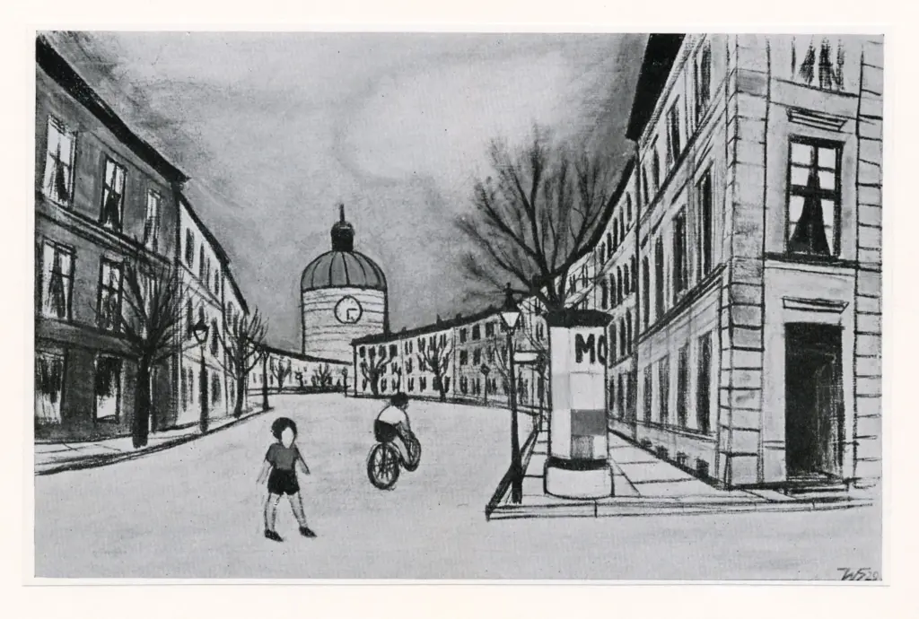 Anonimo , Heldt, Werner - sec. XX - Giorno di ottobre , fronte