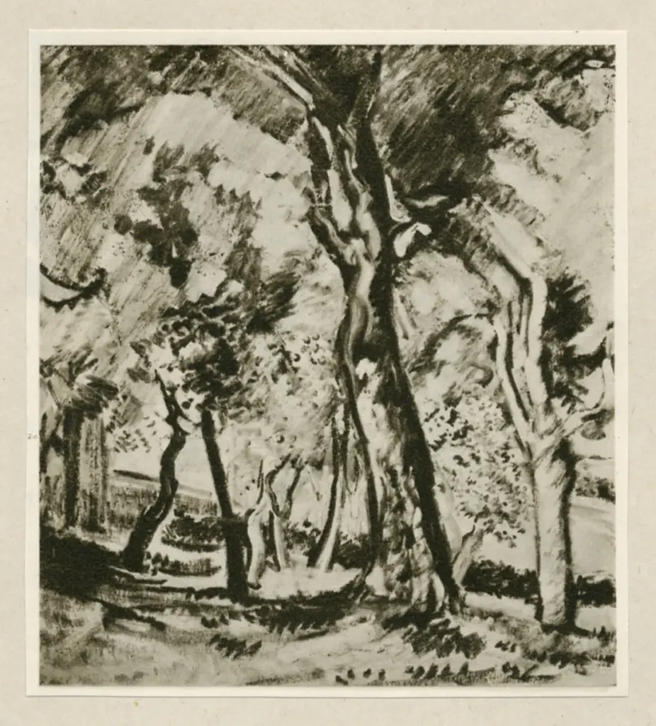 Anonimo , Herthel, Ludwig - sec. XX - Paesaggio , fronte