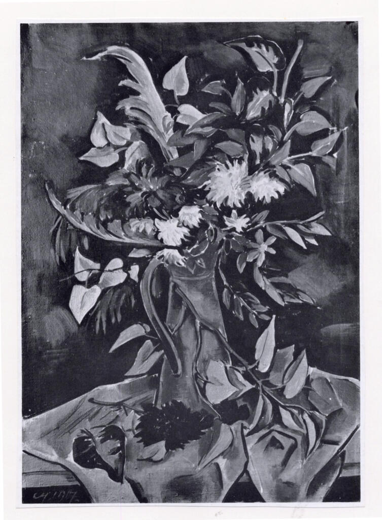 Anonimo , Hofer, Karl - sec. XX - Fiori d'autunno , fronte