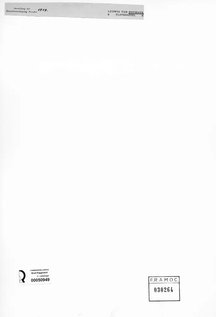 Anonimo , von Hofmann, Ludwig , retro