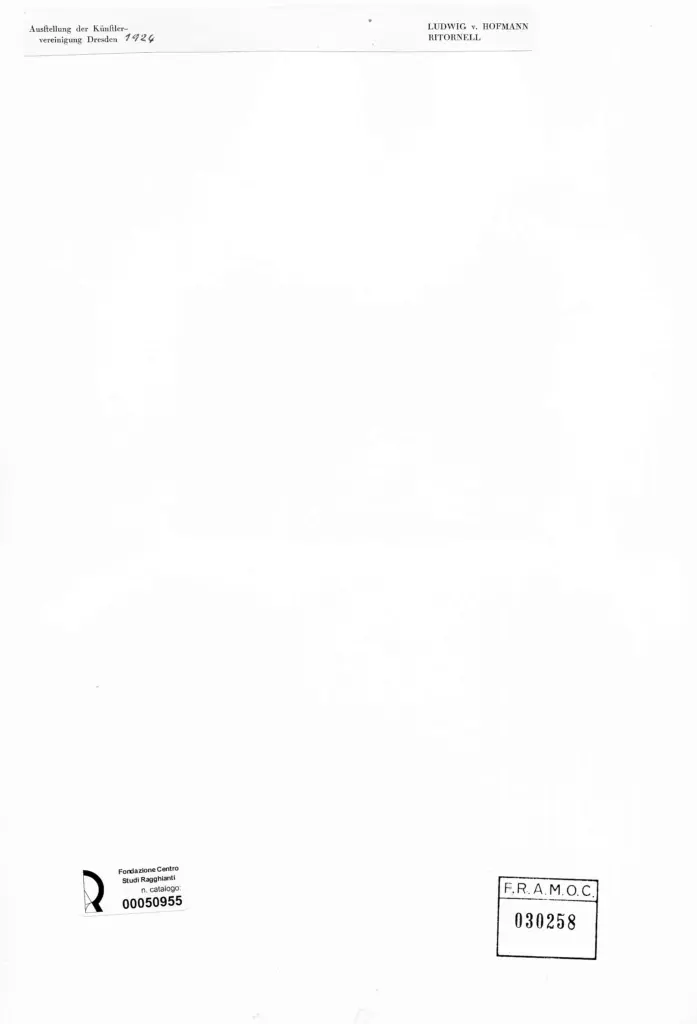 Anonimo , von Hofmann, Ludwig , retro