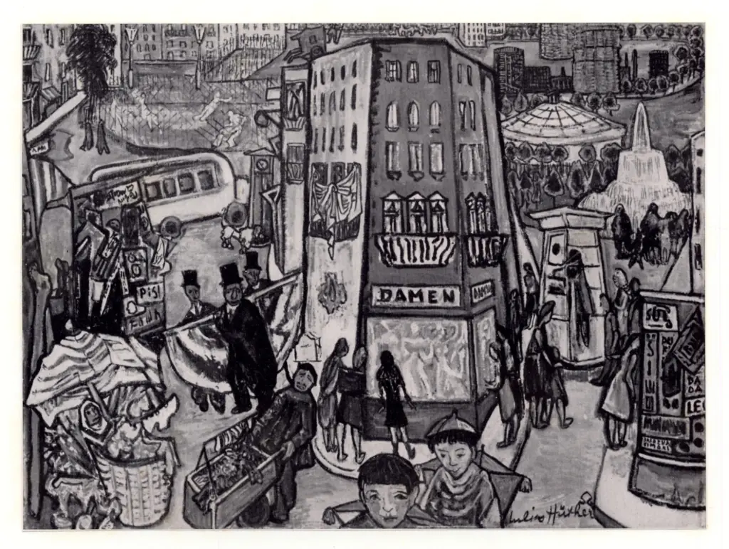 Anonimo , H&uuml;ther, Julius - sec. XIX/ XX - Melodie quotidiane , fronte