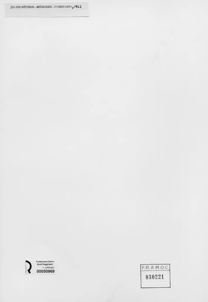 Anonimo , H&uuml;ther, Julius - sec. XX - Campagna , retro