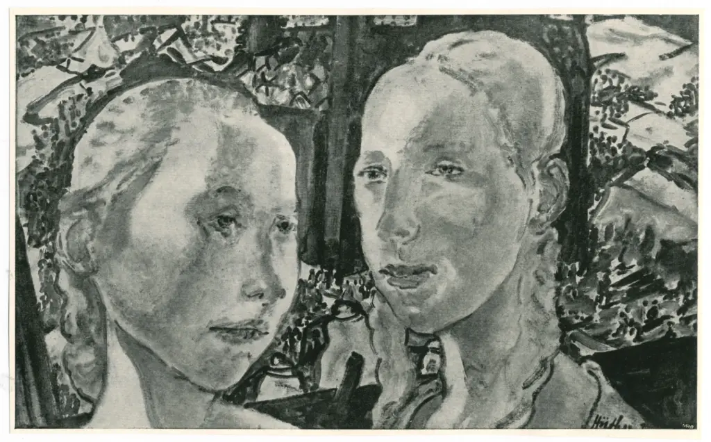 Anonimo , H&uuml;ther, Julius , fronte