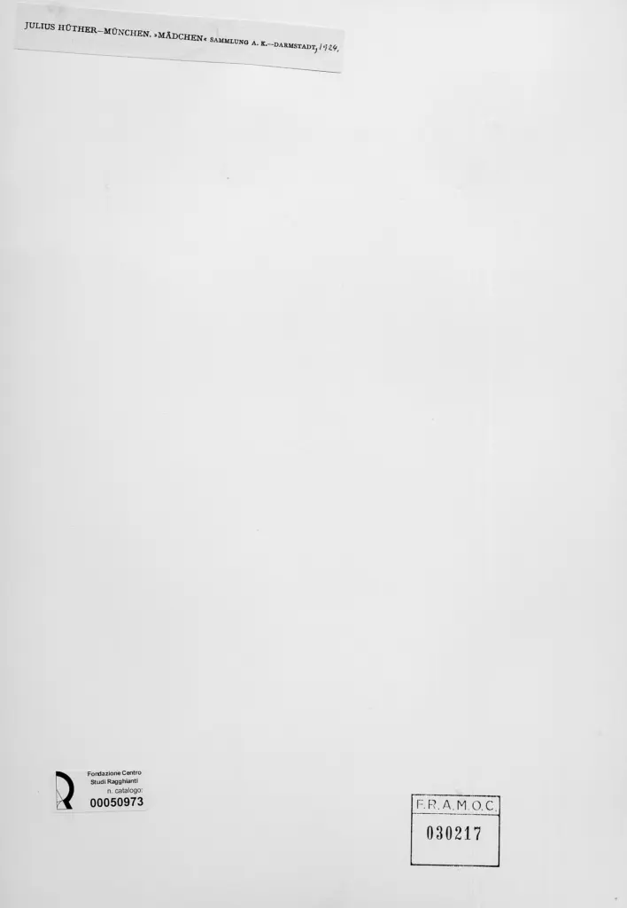 Anonimo , H&uuml;ther, Julius , retro