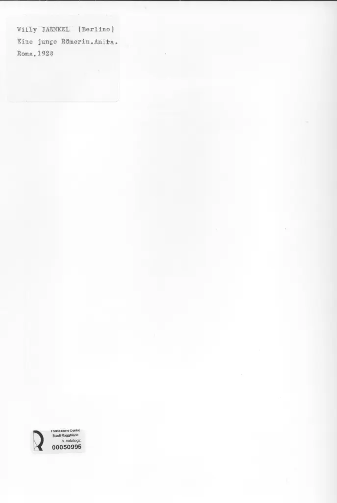 Anonimo , Jaenkel, Willy , retro