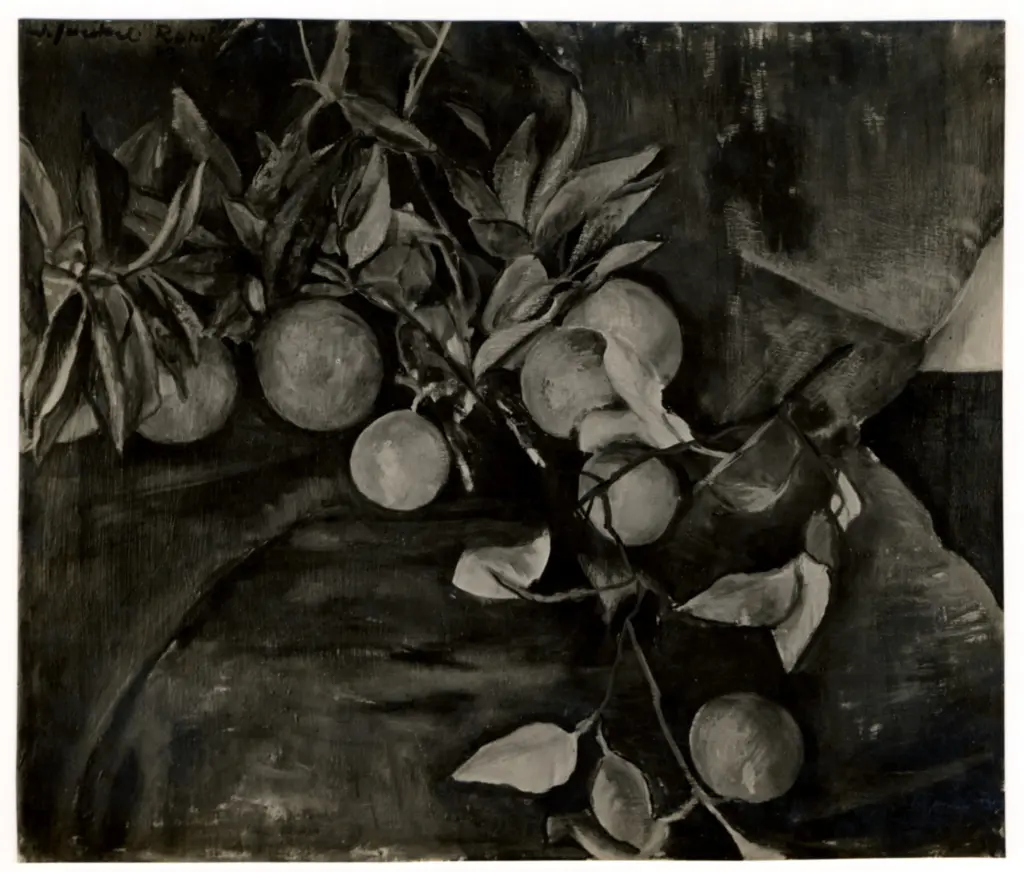 Jaenkel, Willy , Ramo di aranci -