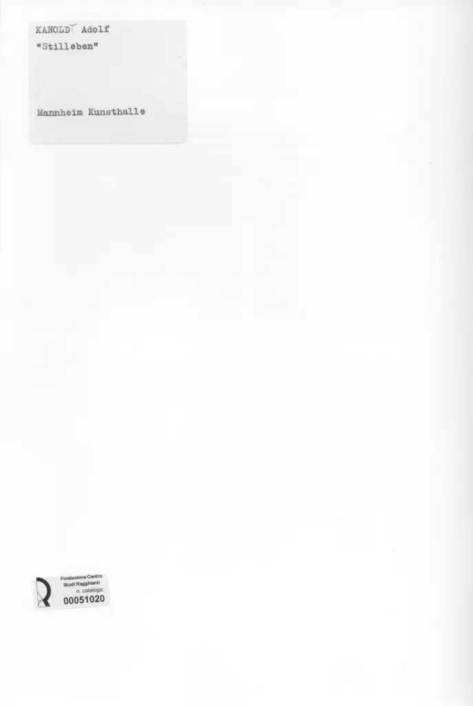 Anonimo , Kanoldt, Alexander - sec. XIX - Stilleben , retro