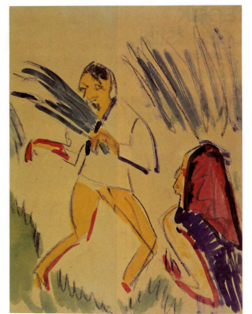 Anonimo , Kirchner, Ernst Ludwig - sec. XX , fronte