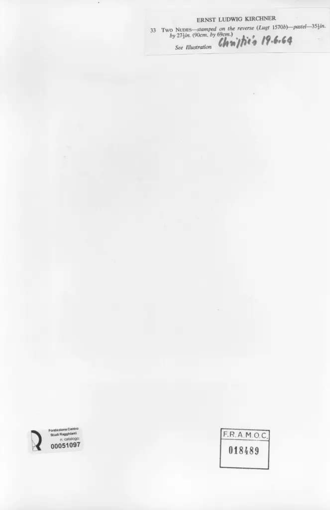 Anonimo , Kirchner, Ernest Ludwig , retro