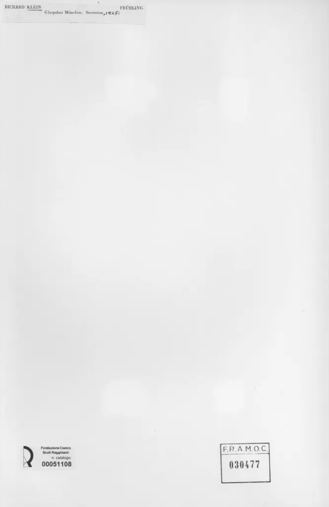 Anonimo , Klein, Richard , retro