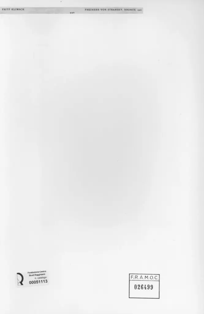 Anonimo , Klimsch, Fritz sec. XX , retro