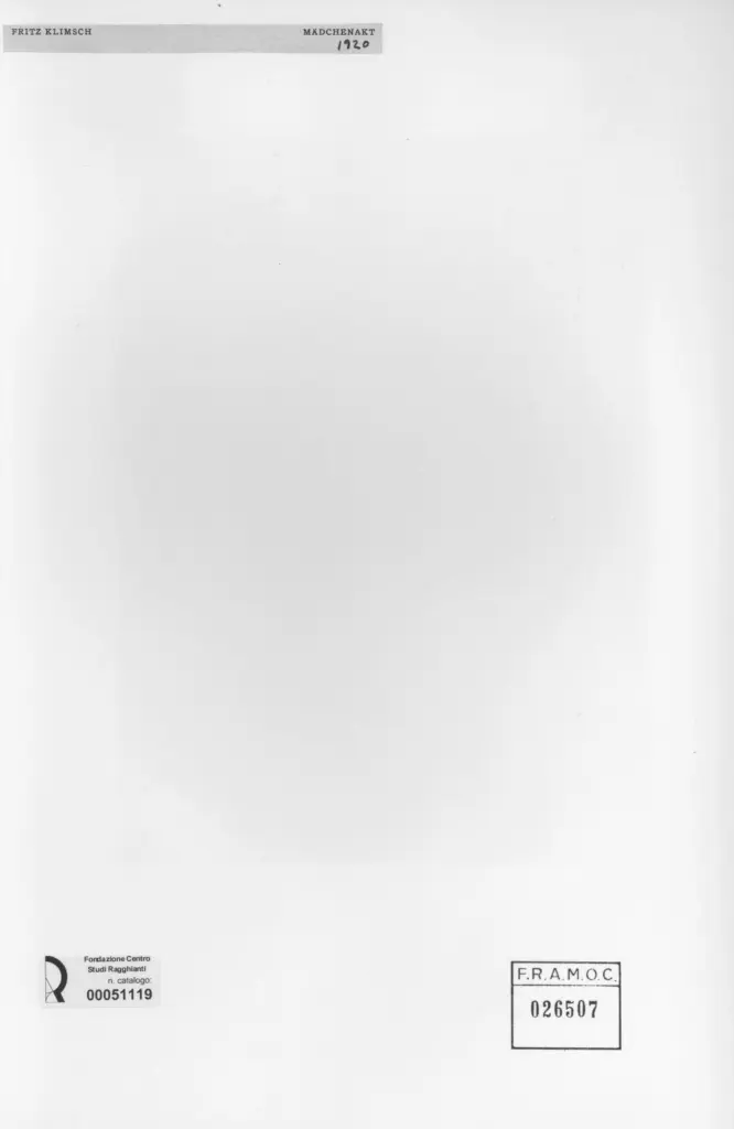 Anonimo , Klimsch, Fritz sec. XX , retro