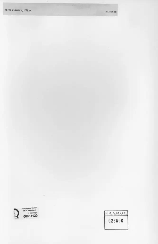 Anonimo , Klimsch, Fritz sec. XX , retro