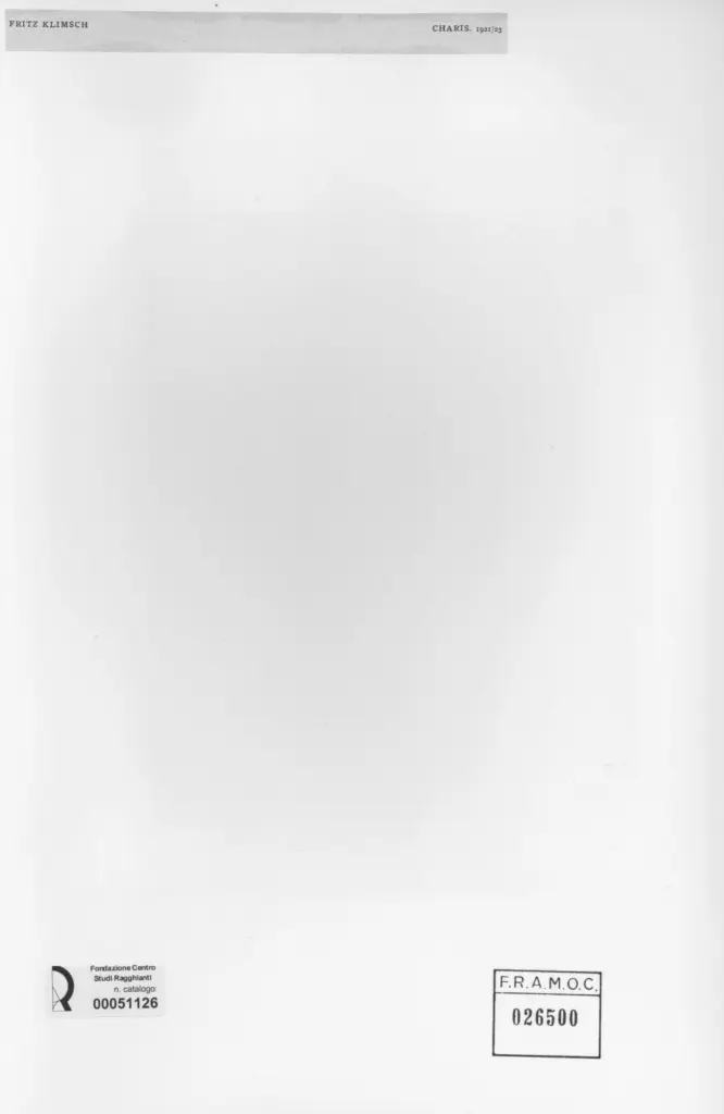 Anonimo , Klimsch, Fritz sec. XX , retro