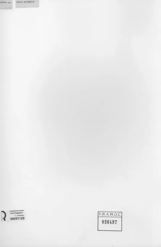 Anonimo , Klimsch, Fritz sec. XX , retro