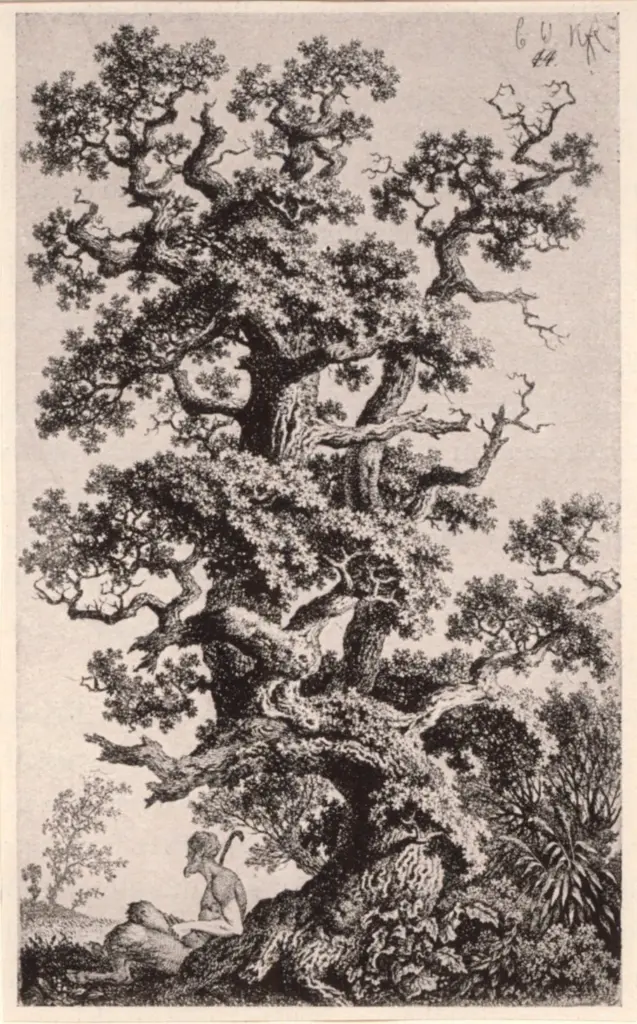 Anonimo , Kolbe, Georg - sec. XX - Satyr am Baum
