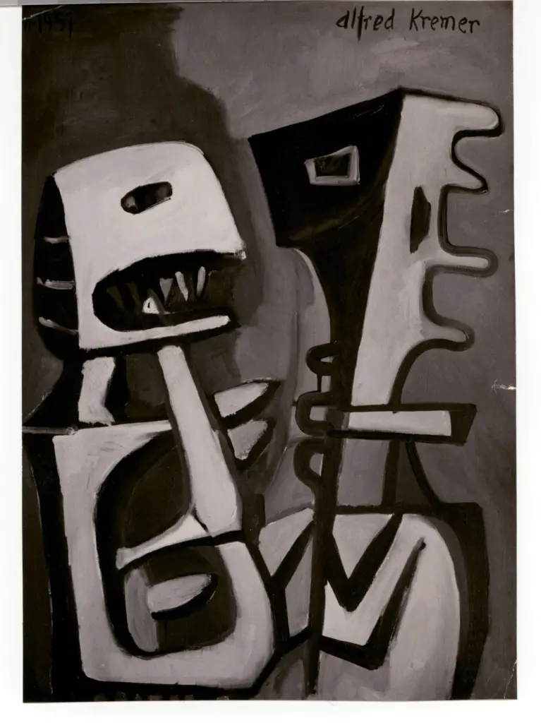 Anonimo , Kremer, Alfred - sec. XX - Figure , fronte