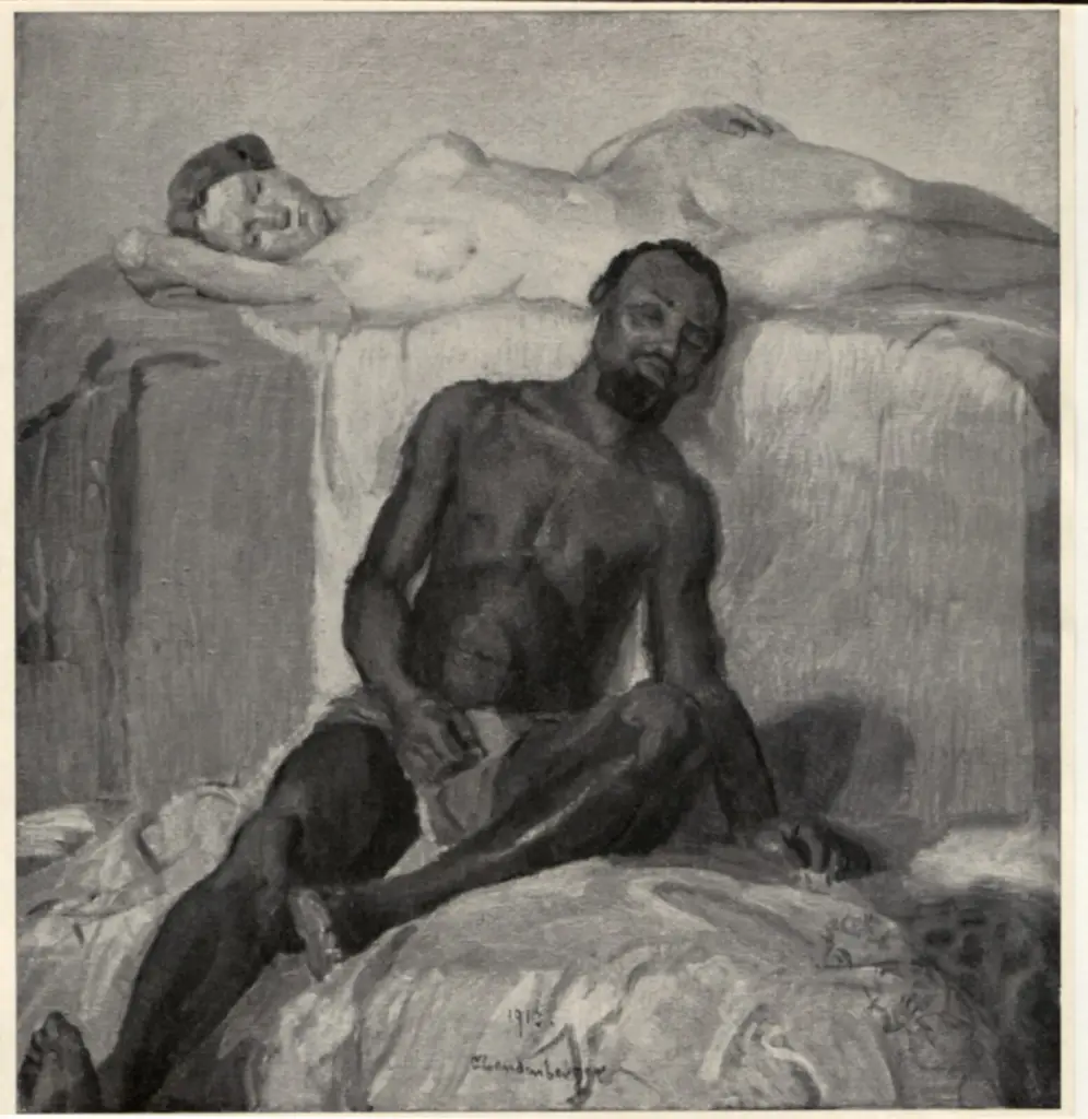 Anonimo , Landenberger, Christian - sec. XX - Zwei Rassen , fronte