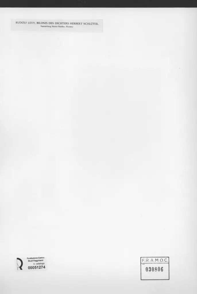 Anonimo , Levy, Rudolf , retro