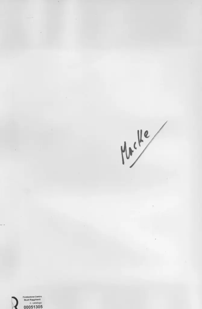 Anonimo , Macke, August - sec. XX - Un uomo e una donna , retro