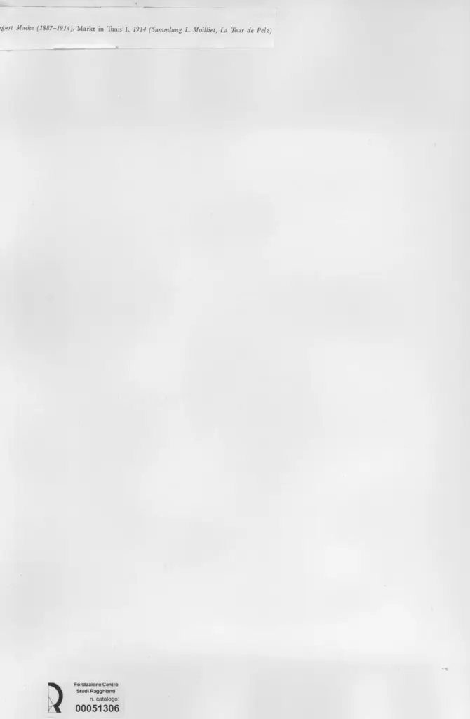 Anonimo , Macke, August - sec. XX , retro