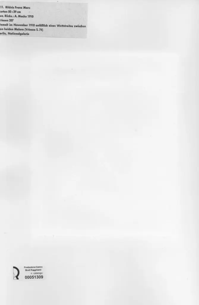 Anonimo , Macke, August - sec. XX , retro