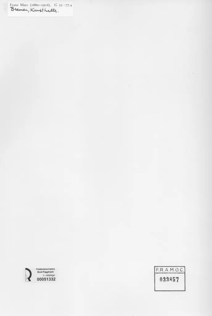 Anonimo , Marc, Franz , retro