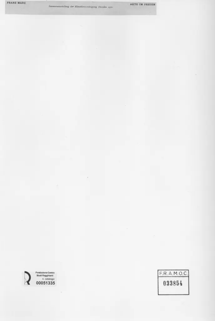 Anonimo , Marc, Franz , retro