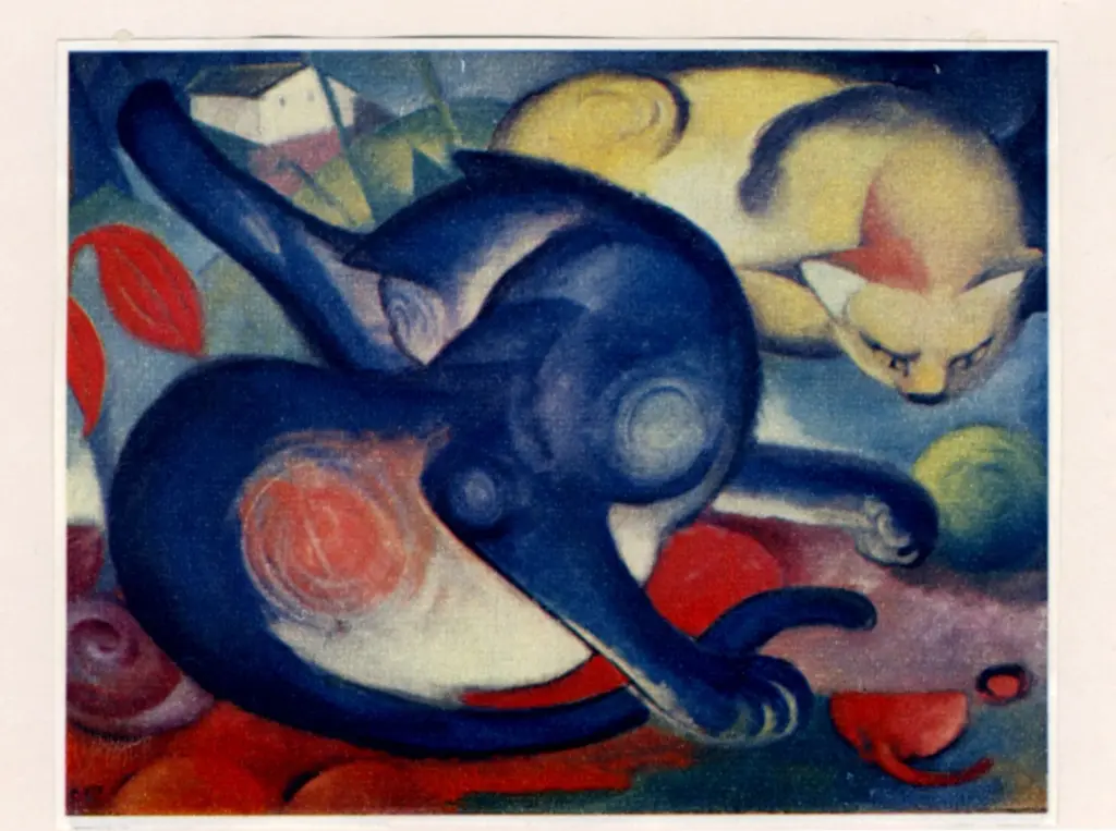 Marc, Franz , Due gatti