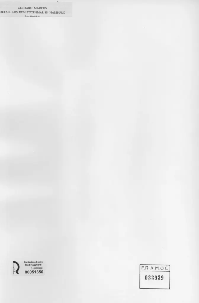 Anonimo , Marcks, Gerhard , retro