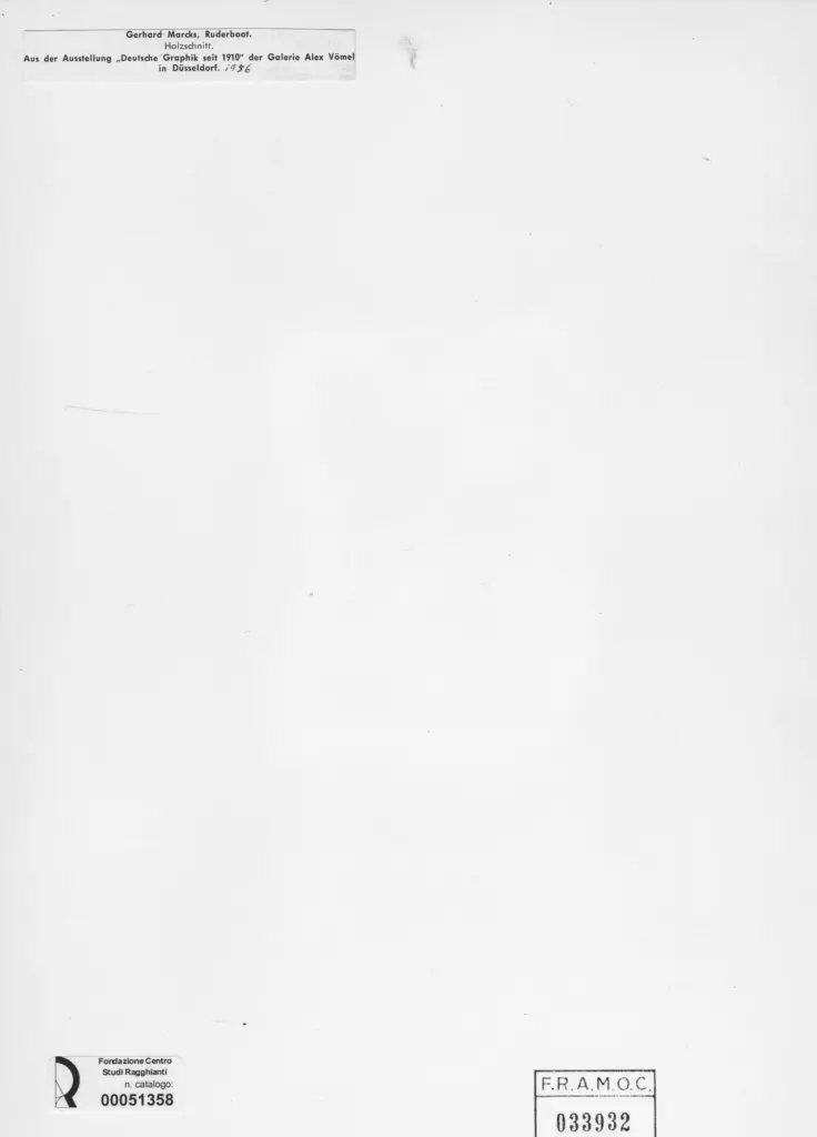 Anonimo , Marcks, Gerhard , retro