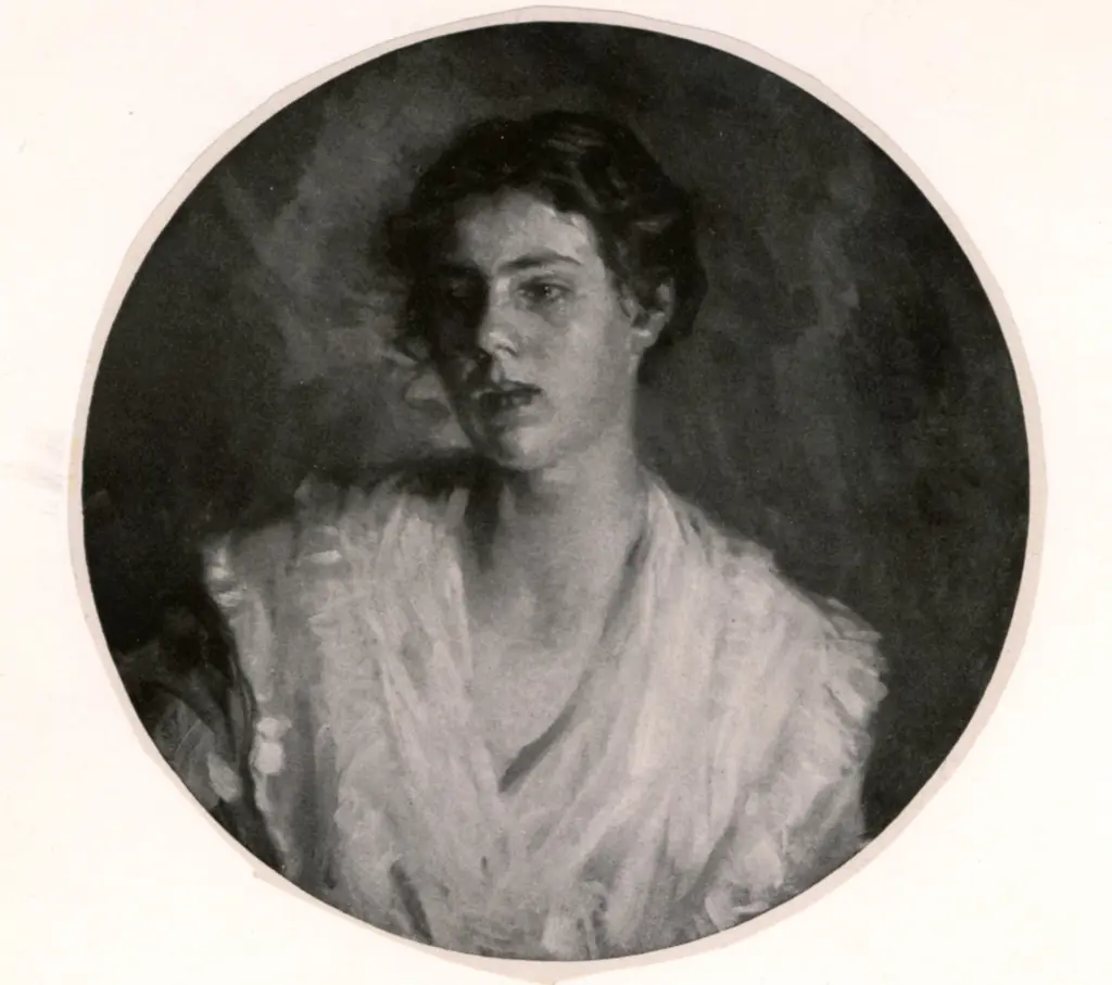 Anonimo , Marr Von, Karl - sec. XX - Mädchenbildnis , fronte