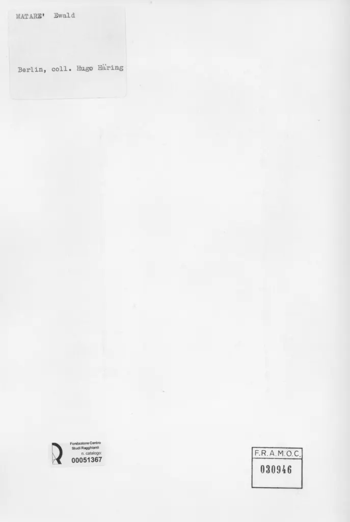 Anonimo , Matar&eacute;, Ewald , retro