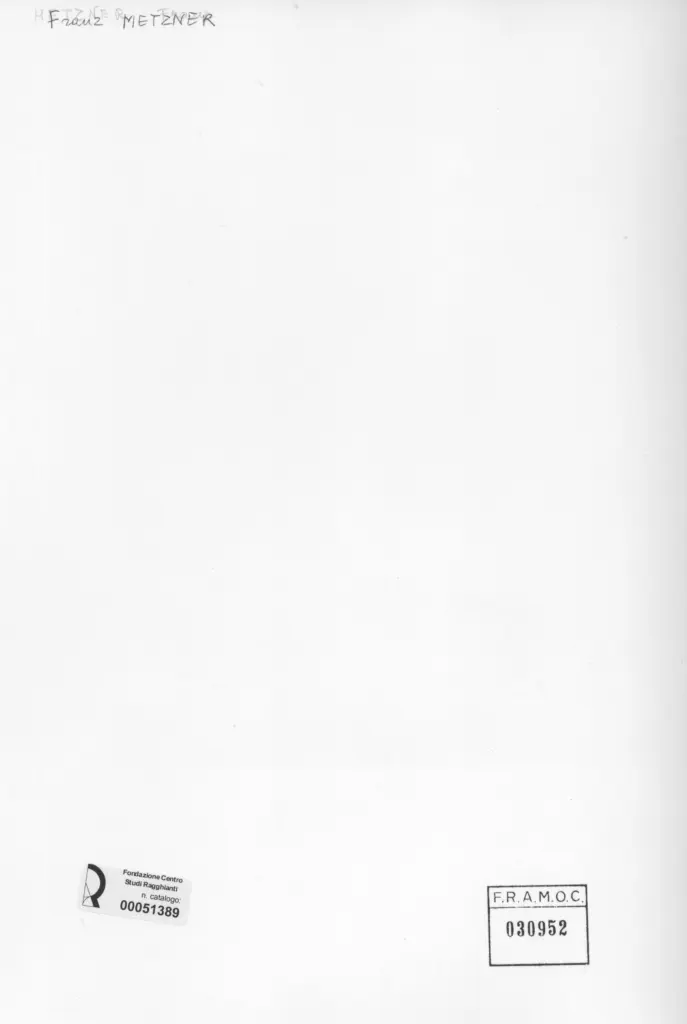 Anonimo, Anonimo , retro