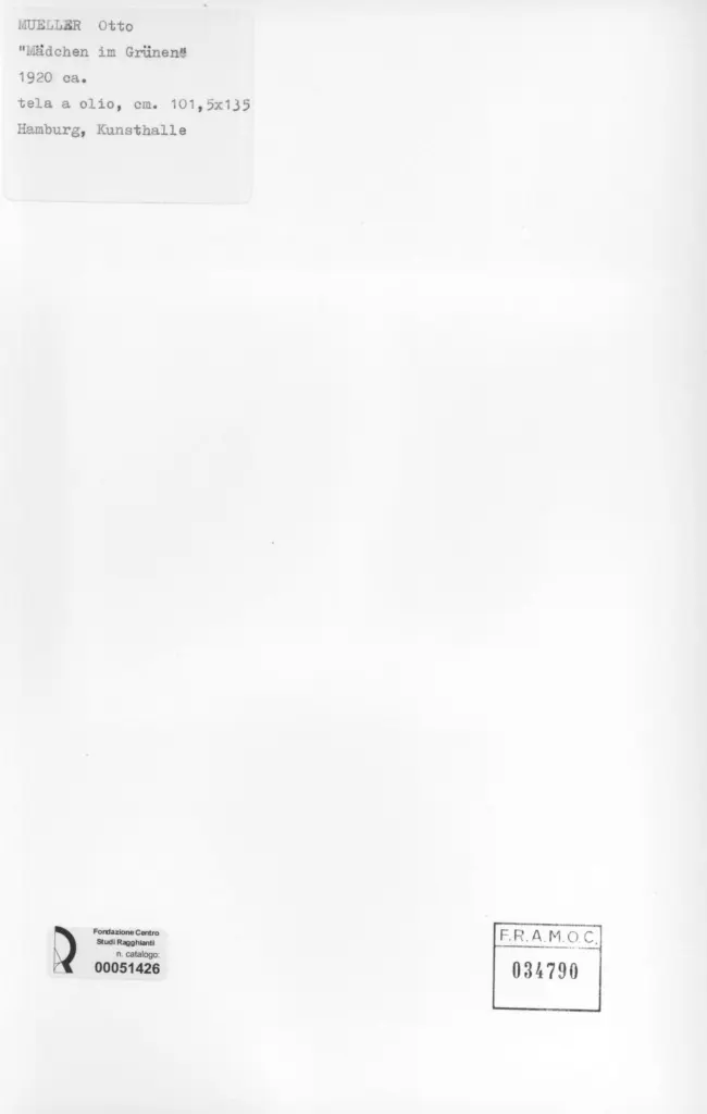 Anonimo , M&uuml;ller, Otto sec. XX , retro