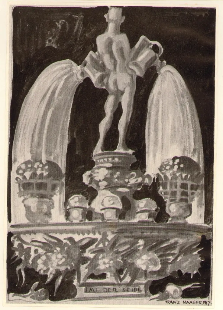 Anonimo , Naager, Franz - sec. XX - Der gartner von Murnau , fronte