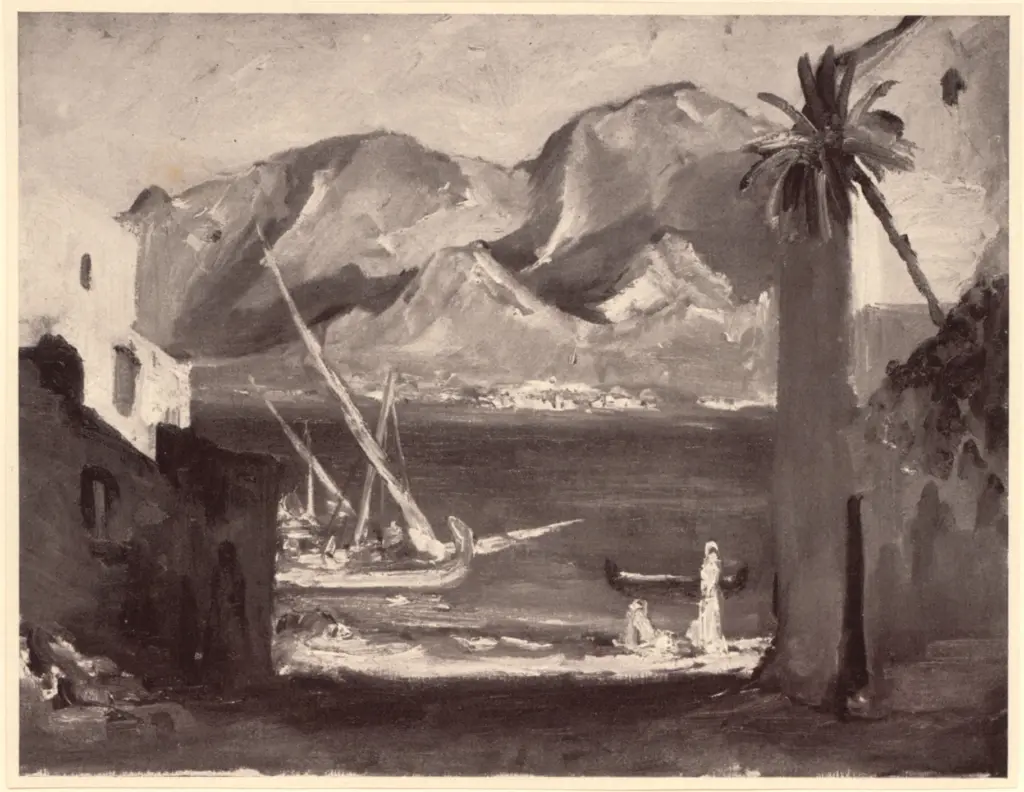 Neumann, Max , Italienische Landschaft