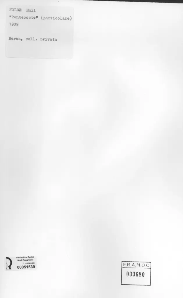 Anonimo , Nolde, Emil , retro