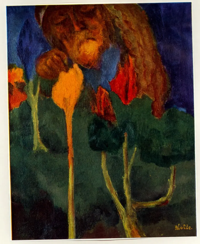 Nolde, Emil , The Great Gardener