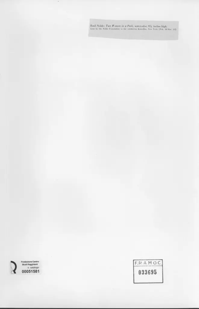 Anonimo, Anonimo , retro