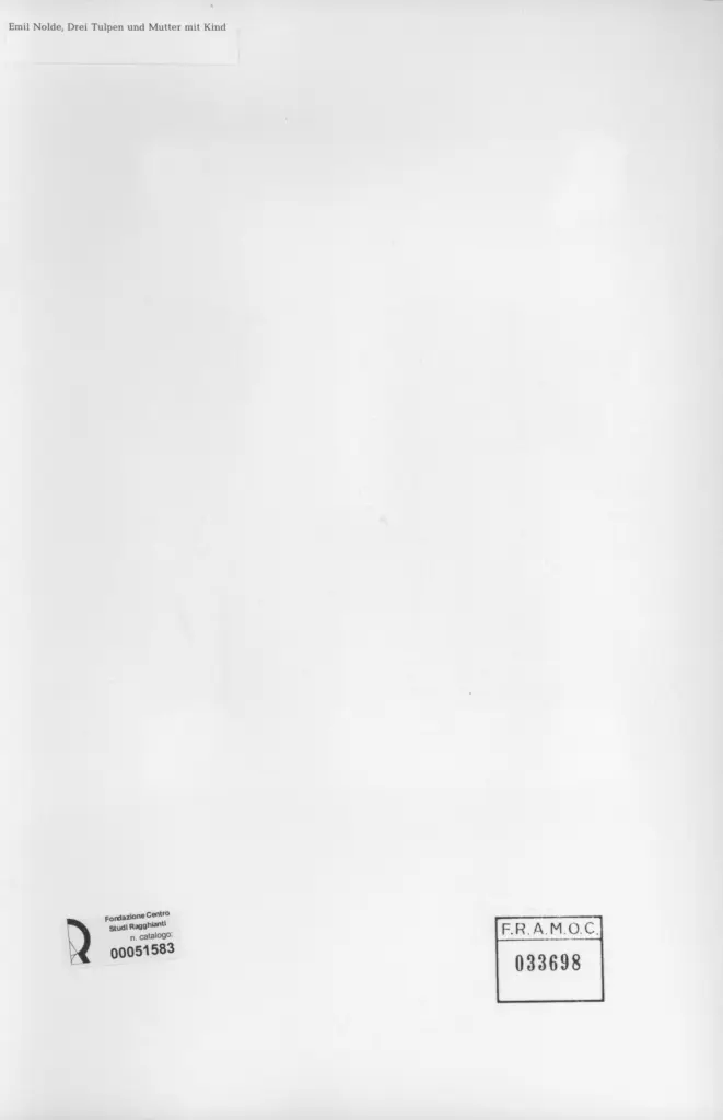 Anonimo , Nolde, Emil , retro