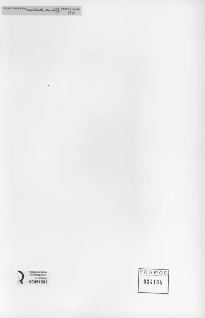 Anonimo , Nolken, Franz sec. XX , retro