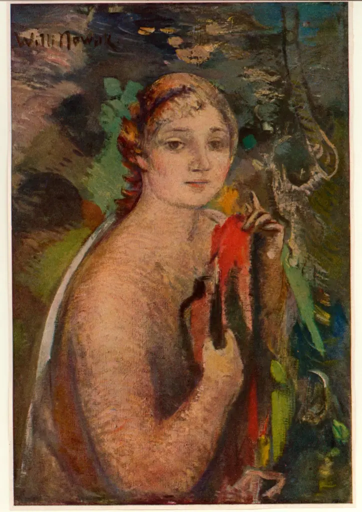 Anonimo , Nowak, Willi - sec. XX - Halbakt , fronte