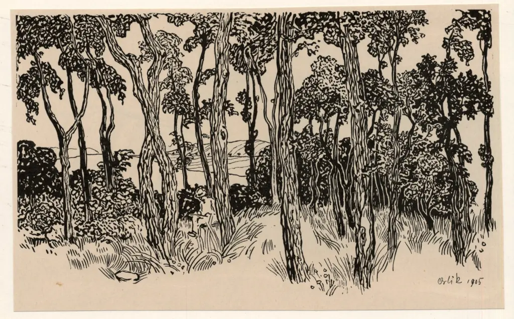 Orlik, Emil , - paesaggio